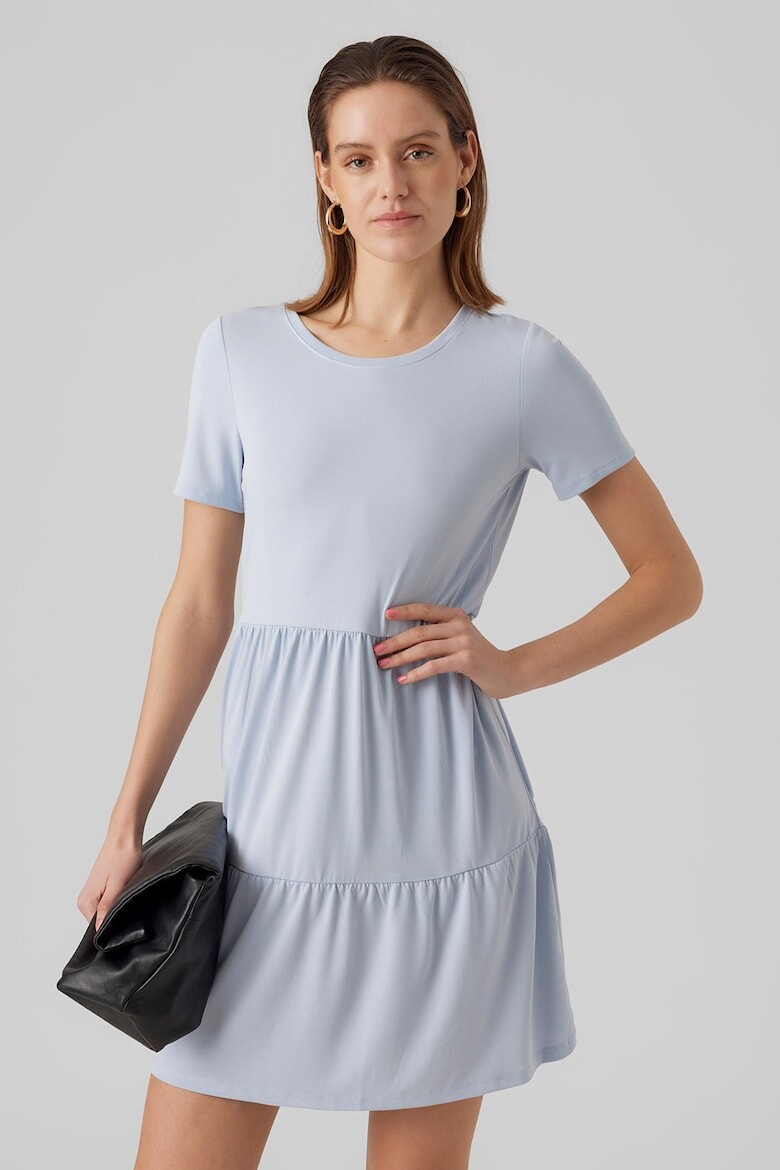 

Платье Filli свободного кроя с оборками Vero Moda, синий