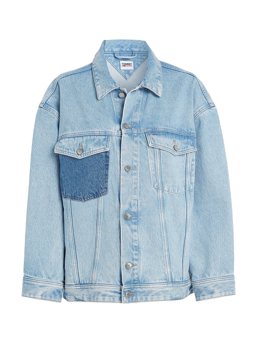 

Межсезонная куртка Tommy Jeans, светло-синий