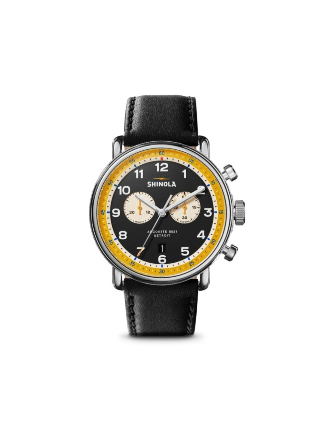 

Shinola наручные часы Argonite-1069 Detroit, черный