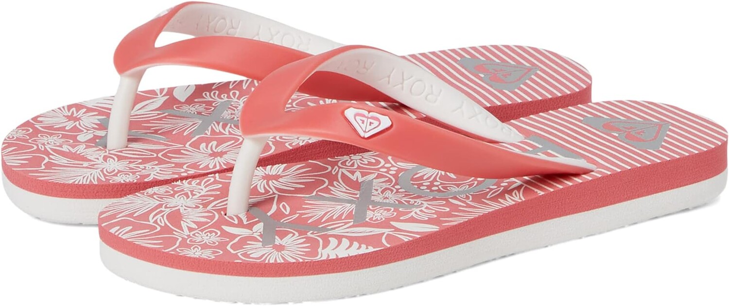 

Шлепанцы Tahiti VII Roxy, цвет Red/White