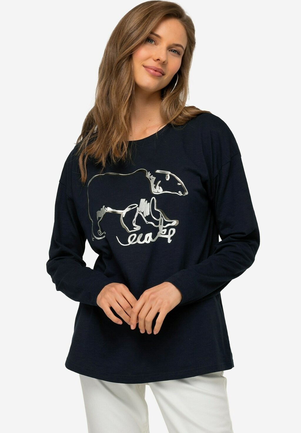 

Футболка с длинным рукавом Eisbär Rundhals LAURASØN, цвет marine
