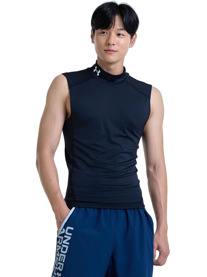 

Спортивная футболка Under Armour Funktionsshirt Comp Mock, черный
