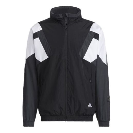 Куртка adidas Colorblock Sports Stand Collar Jacket Black, черный