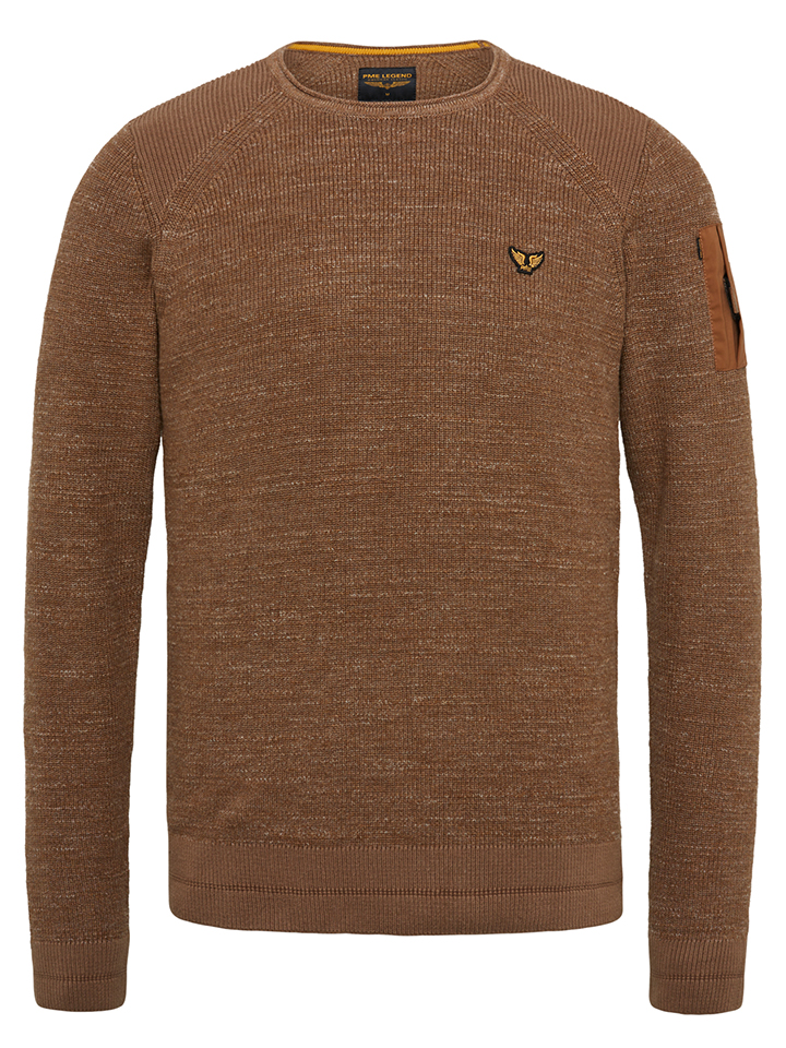 Пуловер PME Legend, светло коричневый