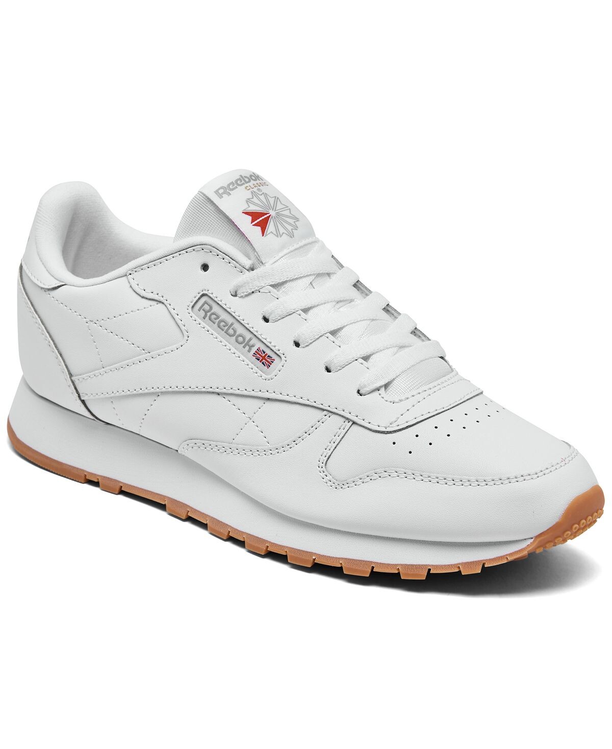 

Классические кожаные повседневные кроссовки Big Kids от Finish Line Reebok
