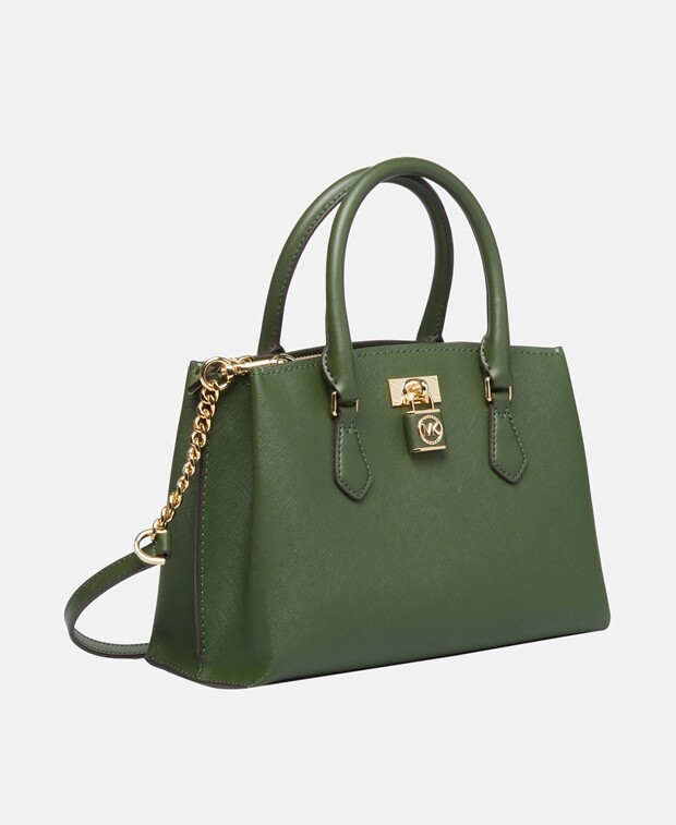 

Кожаная сумка через плечо Michael Michael Kors, зеленый