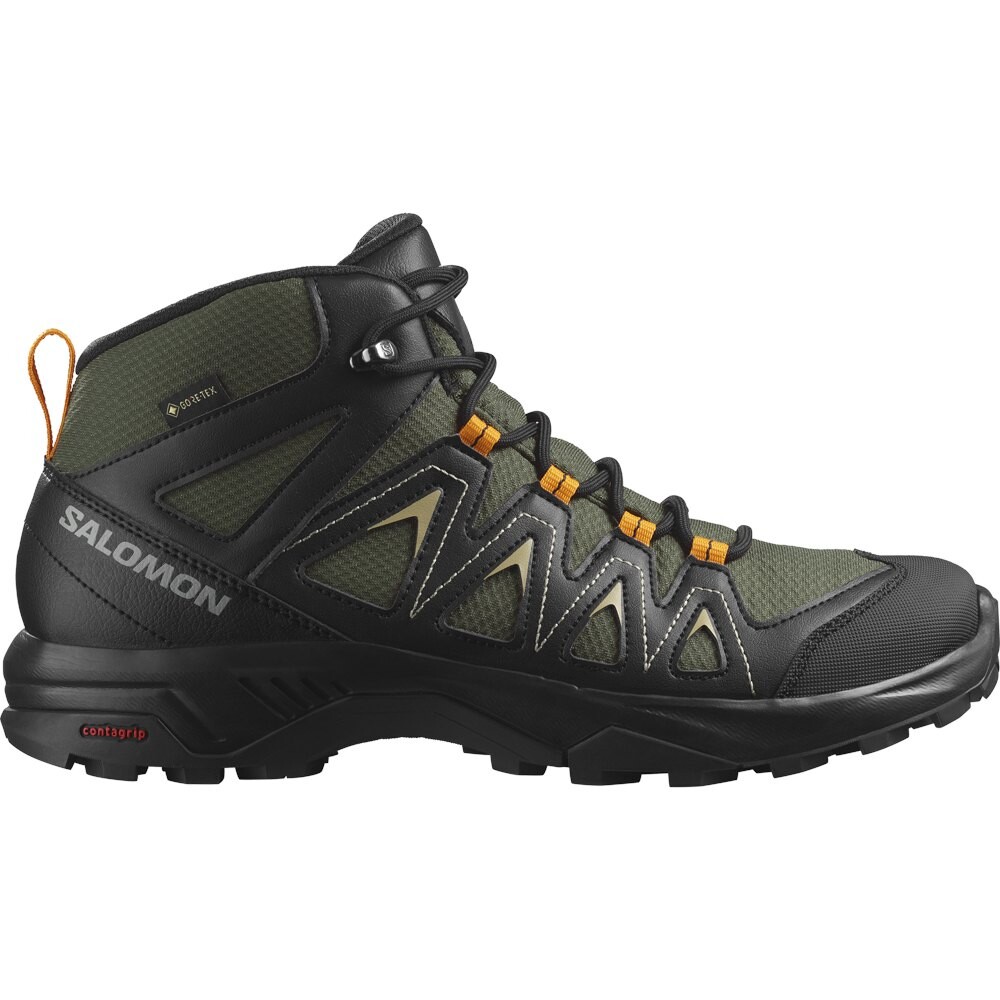 

Походная обувь Salomon X Braze Mid Goretex, зеленый