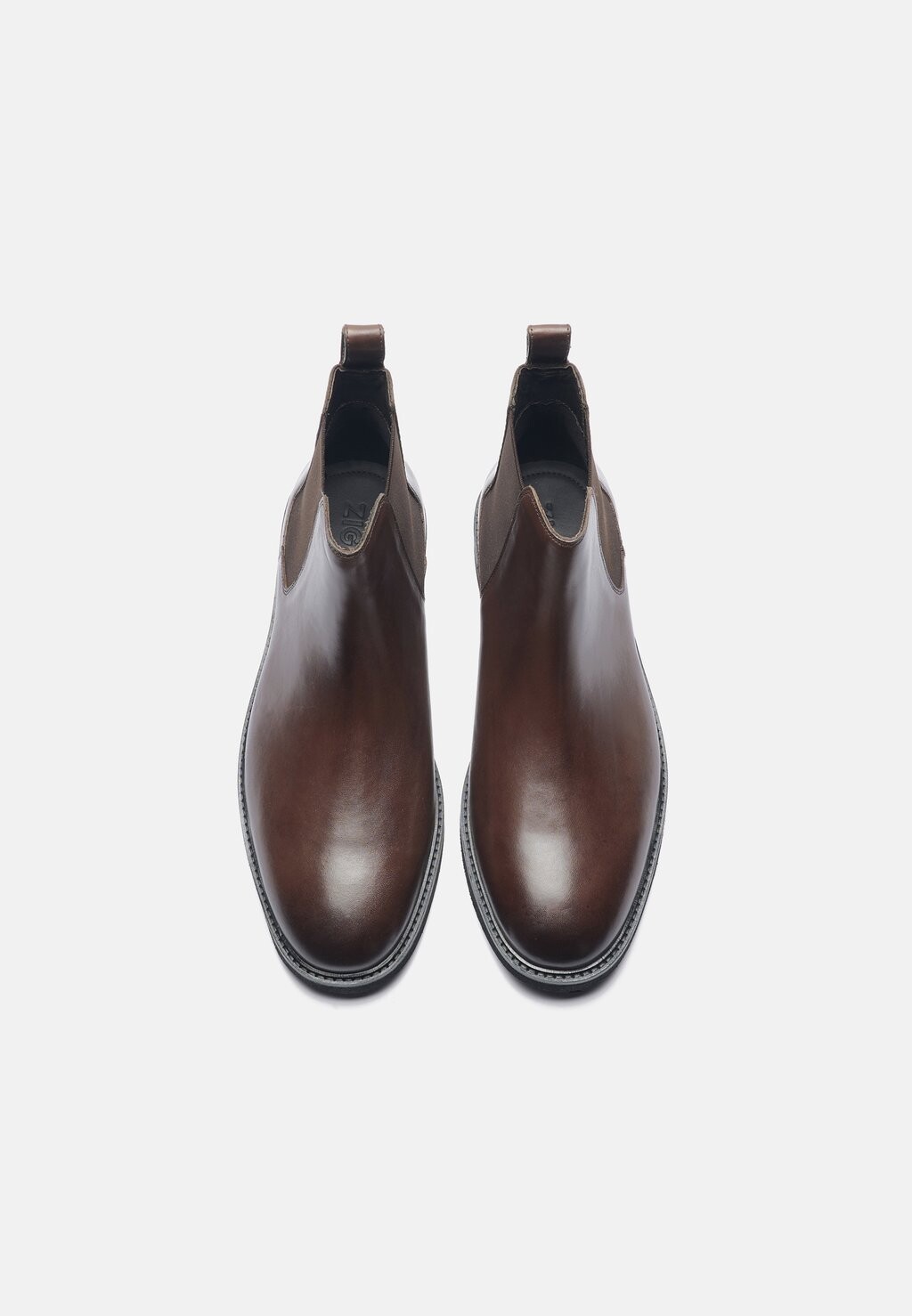 

Классические ботильоны LEATHER Zign, коричневый