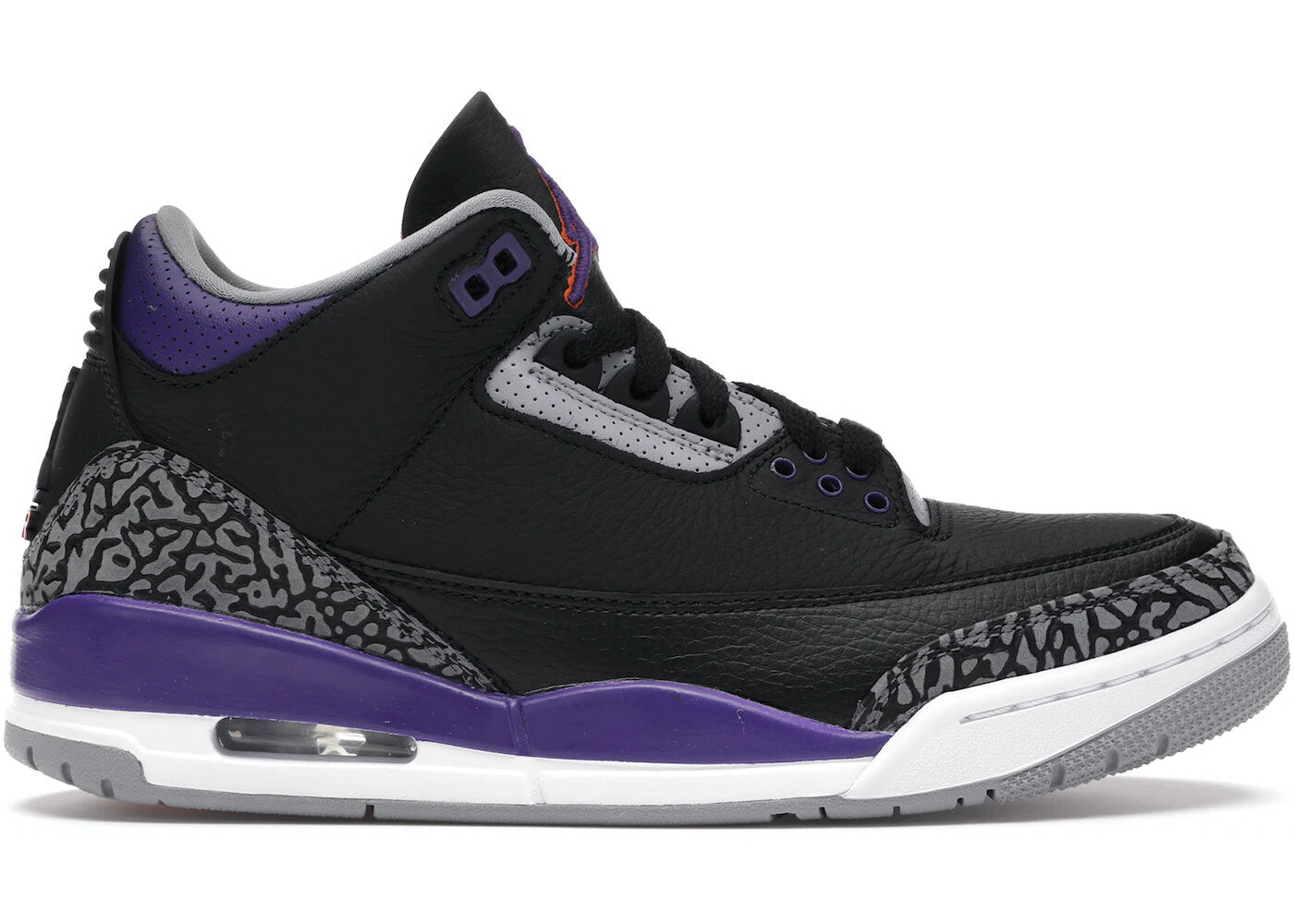

Кроссовки Jordan 3 Retro Black Корт, Фиолетовый