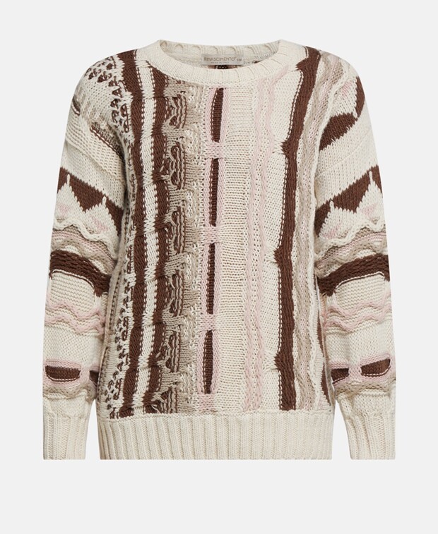 

Джемпер с длинными рукавами Rinascimento, цвет Wool White