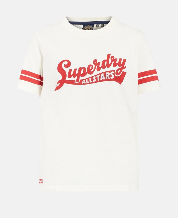 

Футболка Superdry, шерсть белый