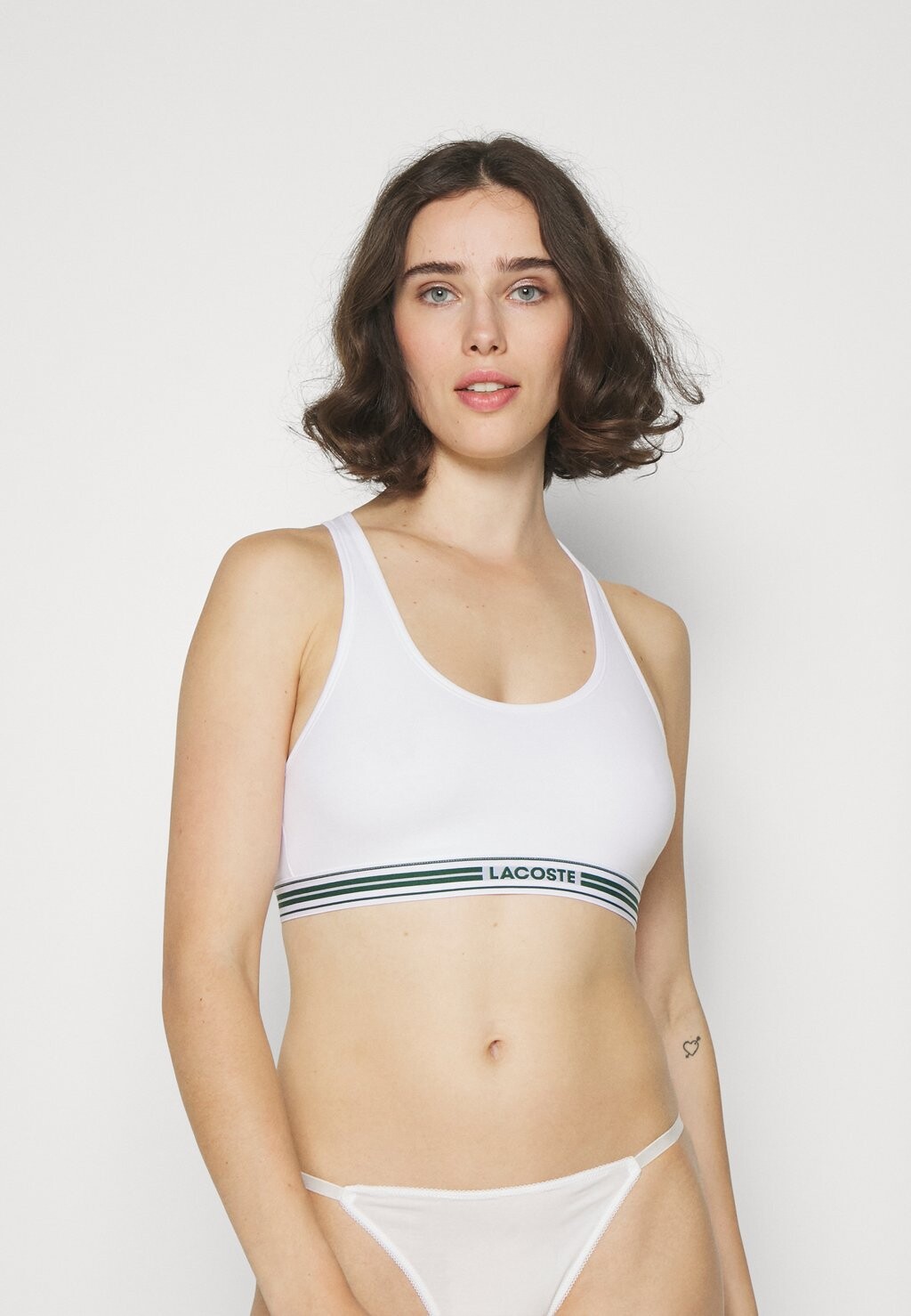 

Бюстье Lacoste, белый