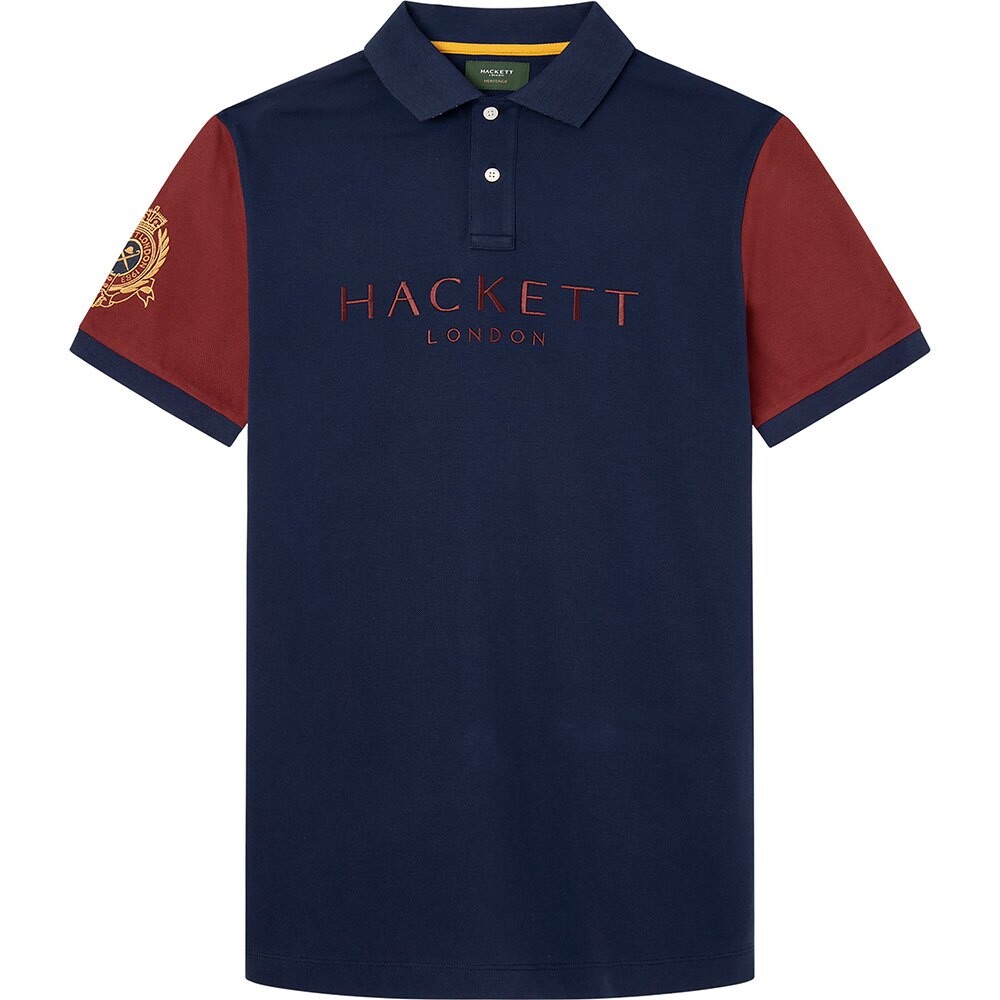 

Поло с коротким рукавом Hackett Heritage Multi, желтый