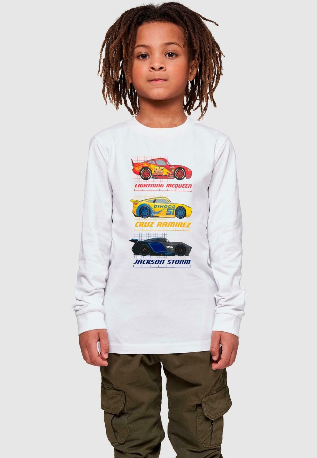 

Топ с длинными рукавами CARS RACER PROFILE ABSOLUTE CULT, цвет white