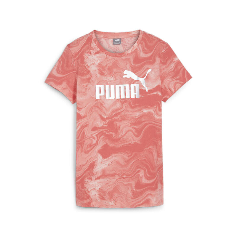 

Футболка ESS+ MARBLEIZED Женская PUMA Peach Smoothie Pink