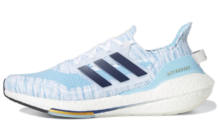 

Adidas UltraBoost 21 Белый прозрачный синий