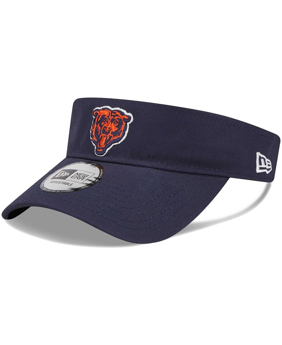 

Мужской темно-синий основной регулируемый козырек Chicago Bears New Era