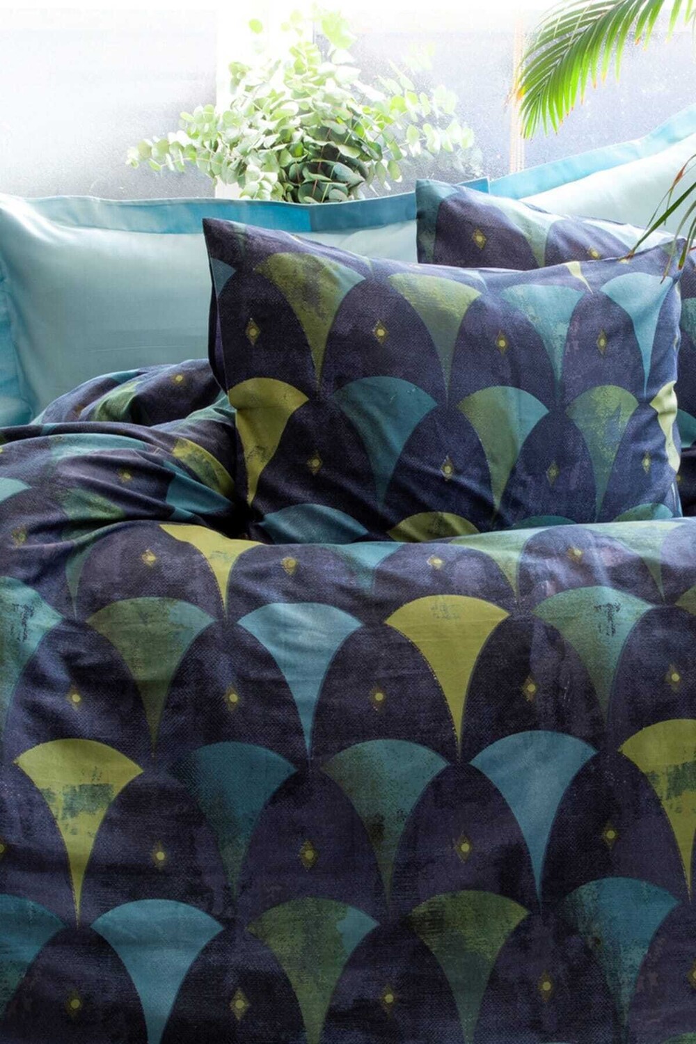 

Комплект пододеяльников двойной Issimo Home Issimo Golden Stamp