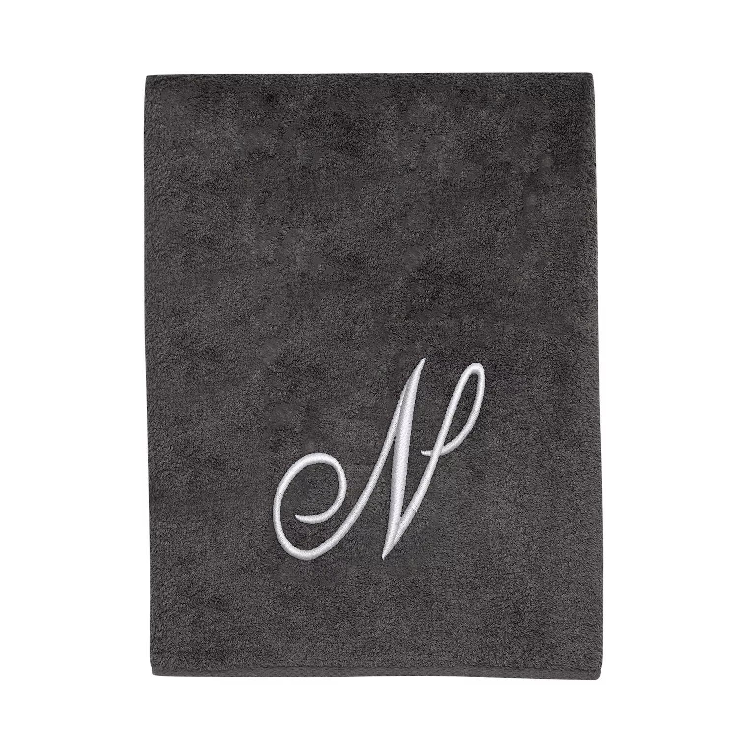 

Полотенце Avanti Premier Silver Script Monogram