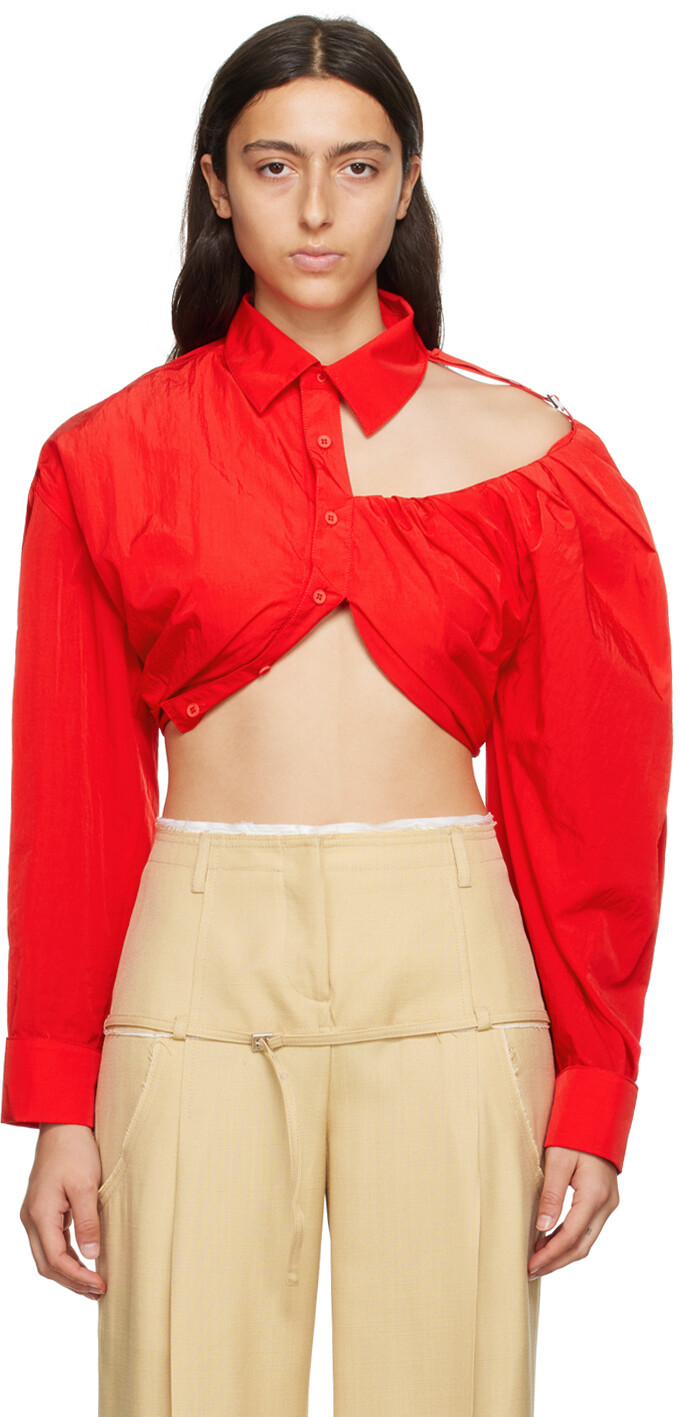

Красный - Рубашка Le Chouchou La Chemise Galliga Jacquemus