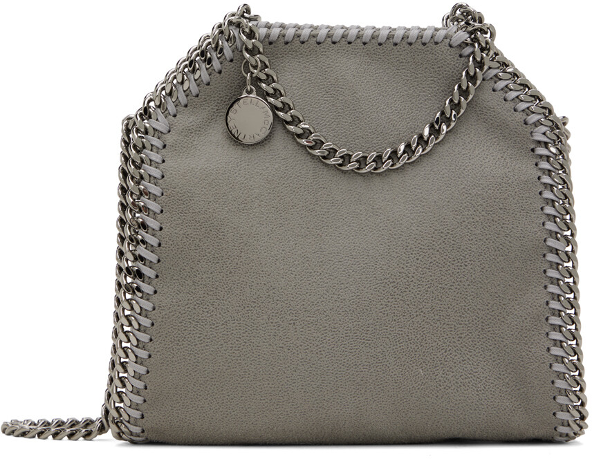 

Серая маленькая сумка Falabella Stella McCartney