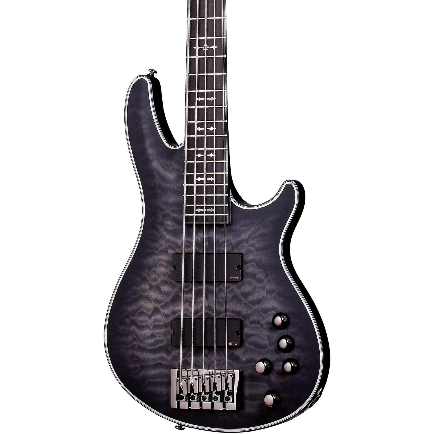 

Schecter Guitar Research Hellraiser Extreme-5 Электрическая бас-гитара Satin See-Thru Black