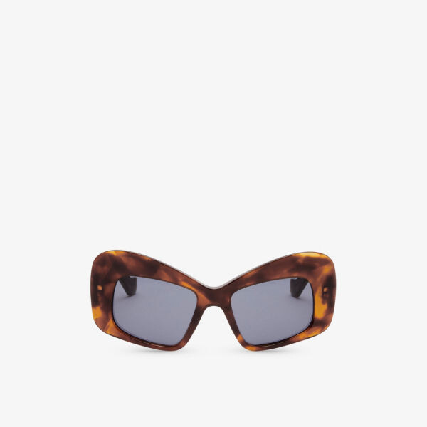 

G736SUNX01 Солнцезащитные очки Eagle Wings из ацетата Loewe, цвет havana