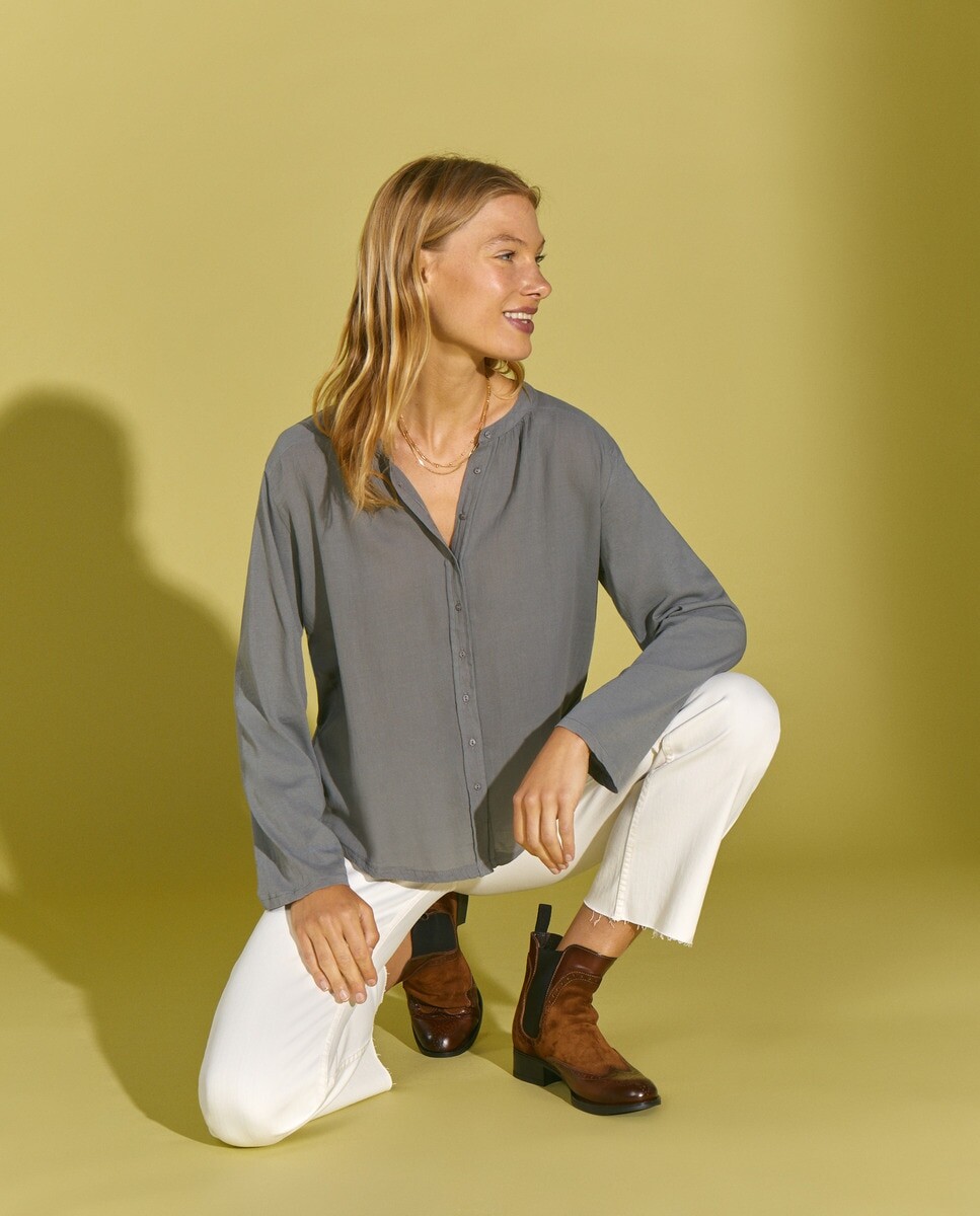 

Однотонная тонкая женская футболка Southern Cotton, светло-зеленый