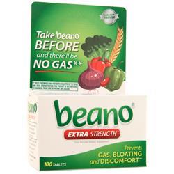 Beano Пищевая Энзимная добавка повышенной дозировки 100 таблеток