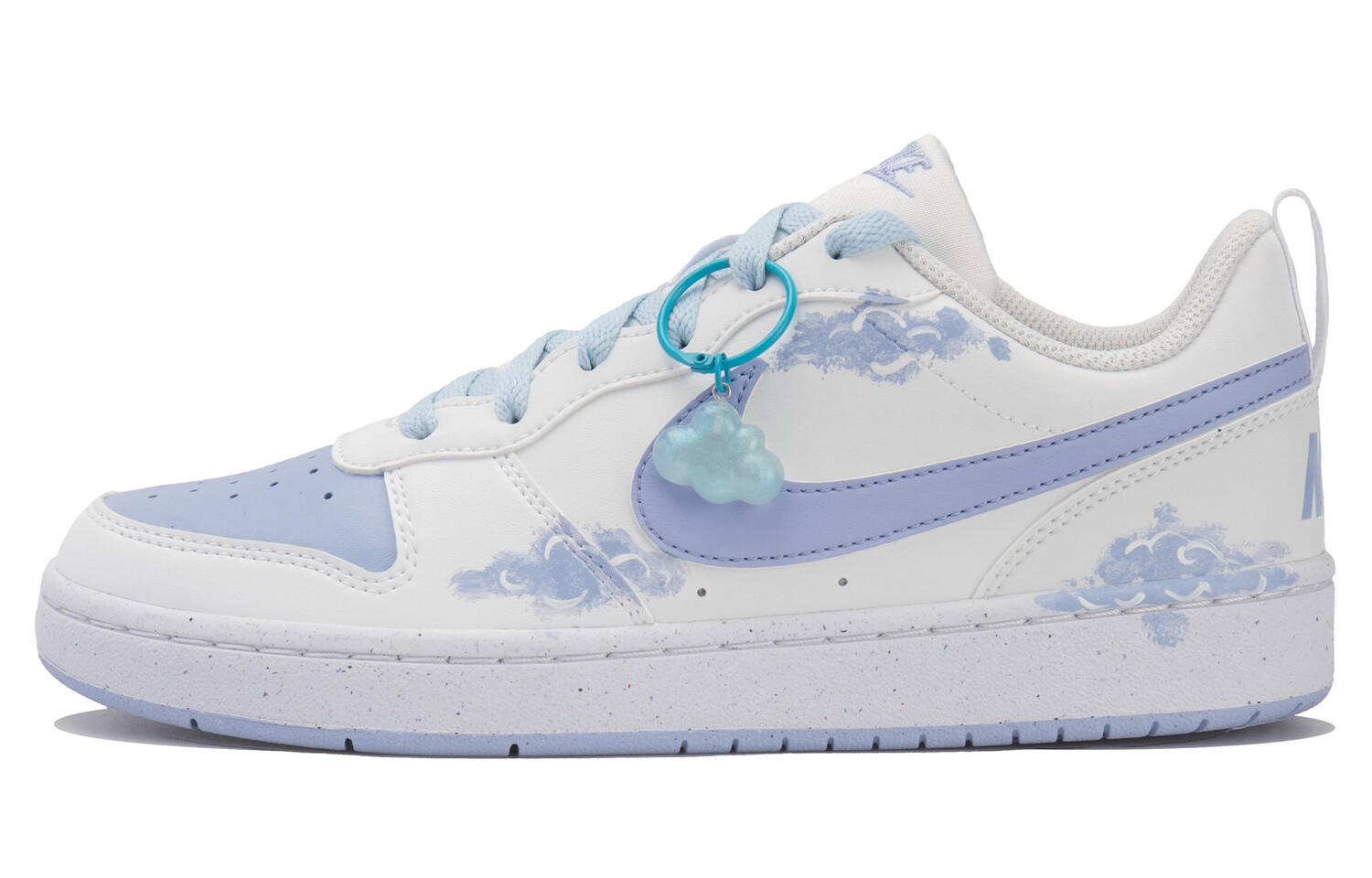 

Кроссовки Nike Skateboarding Shoes Women's Low-top Blue/white, белый