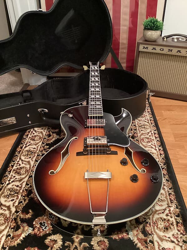 Электрогитара Eastman AR372CE-SB Hollowbody Archtop - Sunburst электрогитара eastman ar480ce sb john pisano 30th anniversary edition sunburst