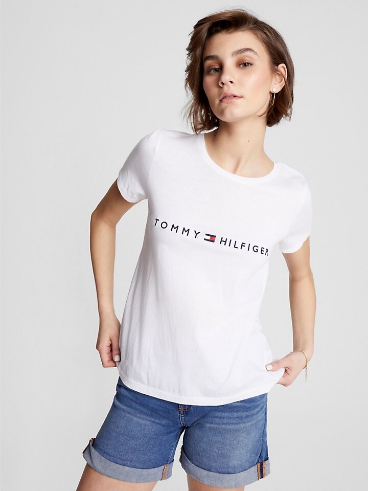

Футболка с логотипом Томми Tommy Hilfiger