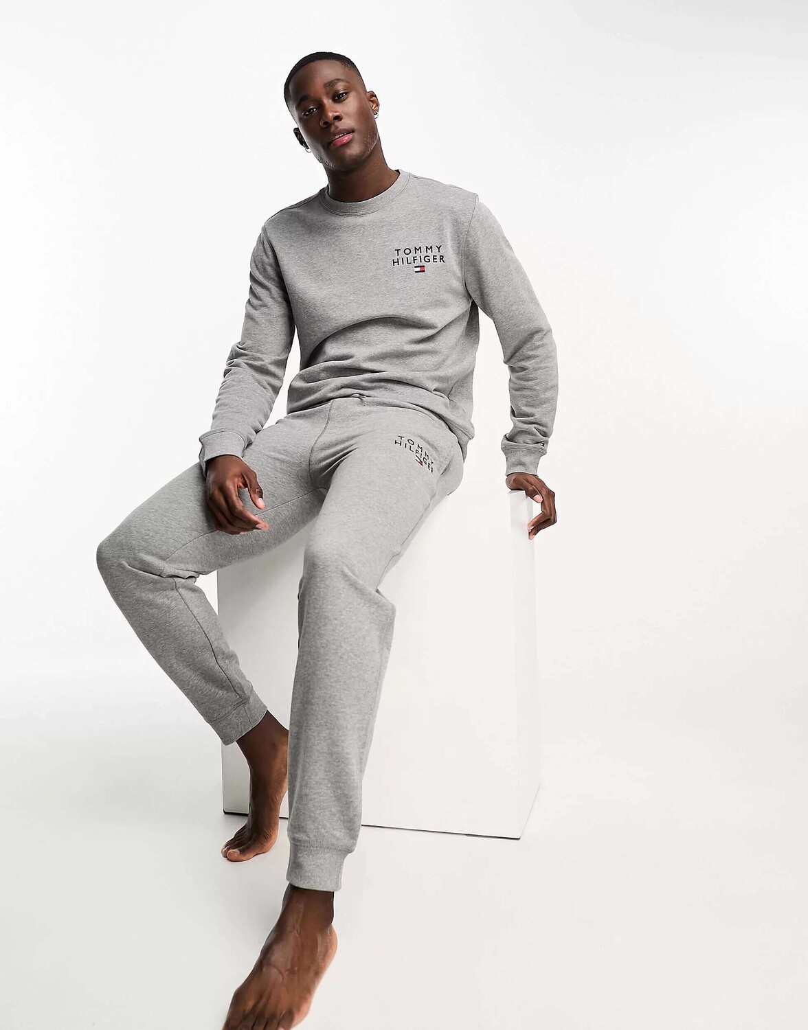 

Серые пижамные брюки Tommy Hilfiger Original