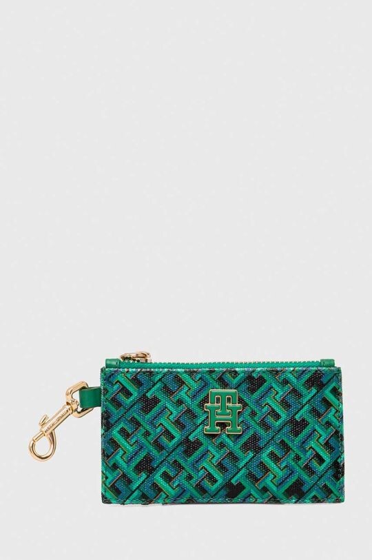 

Кожаный кошелек Tommy Hilfiger, зеленый