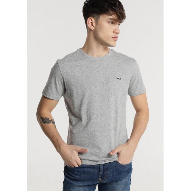 

Футболка Lois Jeans Galet Biff, серый