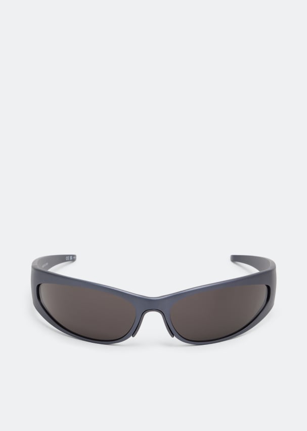 цена Солнцезащитные очки Balenciaga Reverse Xpander 2.0 Rectangle, серый