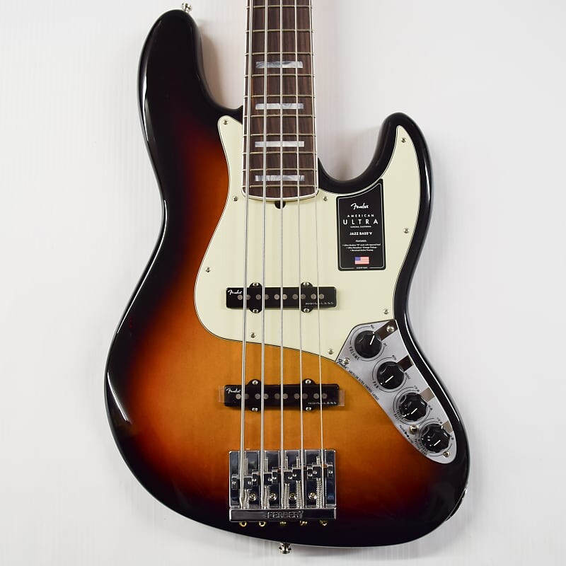 

Басс гитара Fender American Ultra Jazz Bass V - Ultraburst with Rosewood Fingerboard