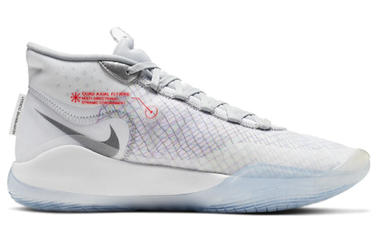 

Кроссовки Nike KD 12, белый / серый / черный