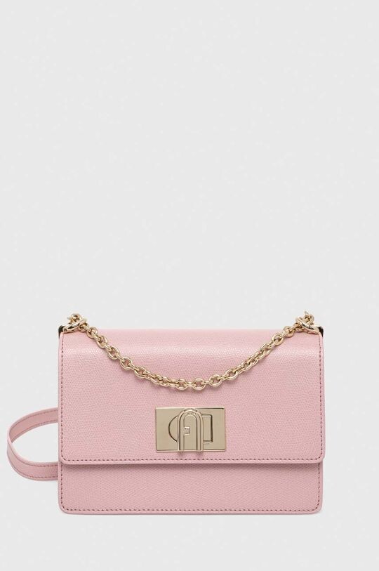 

Кожаная сумочка Furla, розовый