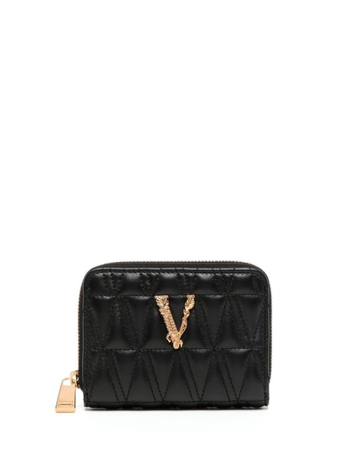 

Versace кошелек с круговой молнией, черный