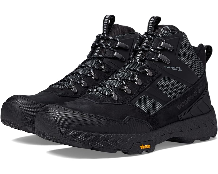 Походные ботинки Wolverine Heritage Guide UltraSpring Waterproof Hiking Boot, черный