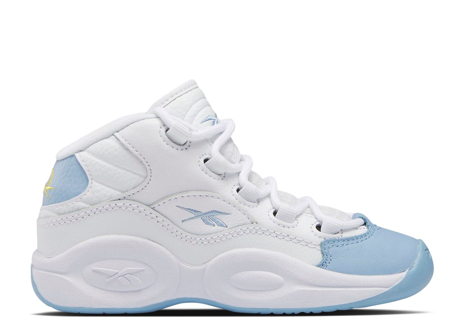 

Кроссовки Reebok Question Mid Little Kid 'On To The Next', белый