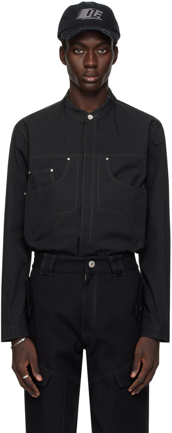 

Черная джинсовая рубашка Dion Lee