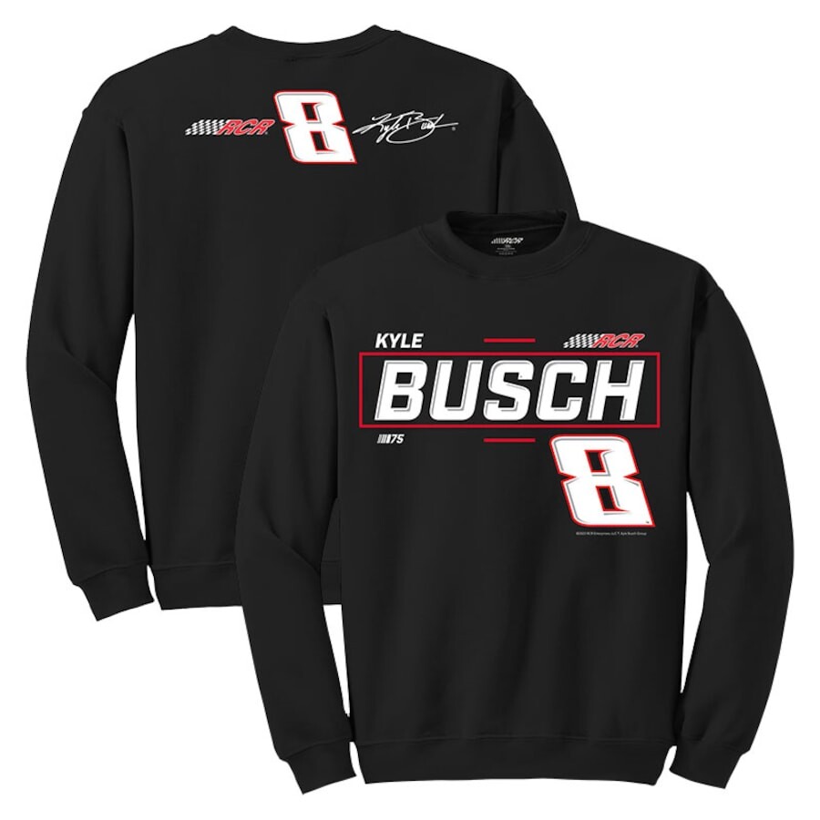 

Толстовка Richard Childress Racing Team Collection Kyle Busch, черный