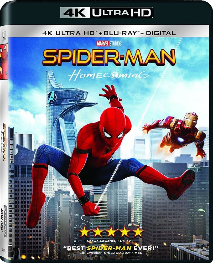 

Диск 4K UHD Spider-Man: Homecoming [2017]