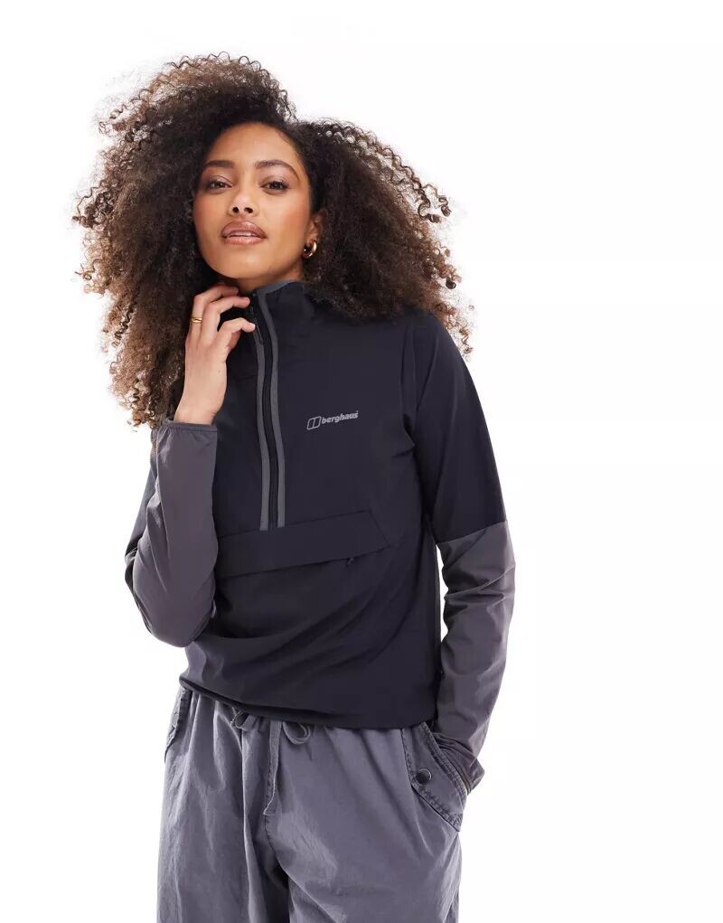

Ветровка Berghaus Wandermoor в цвете ЧЕРНЫЙ