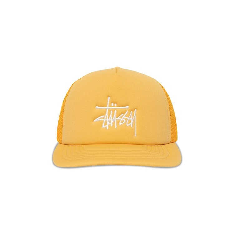 

Бейсболка Stussy Big Basic Trucker Cap, цвет Honey