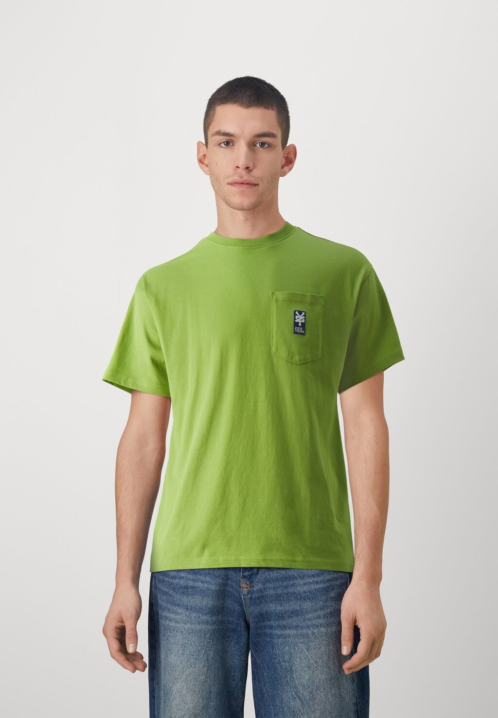 

Футболка с принтом UNISEX ZOO YORK, зеленый