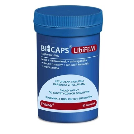 

Bicaps Libifem, женское сексуальное здоровье, 60 капсул, Formeds