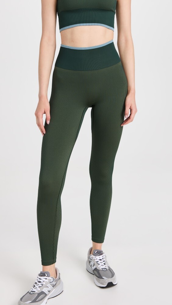 

Леггинсы Outdoor Voices Seamless Rib 7/8 Leggings